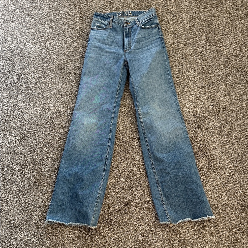 Olivia kimes ranch jeans